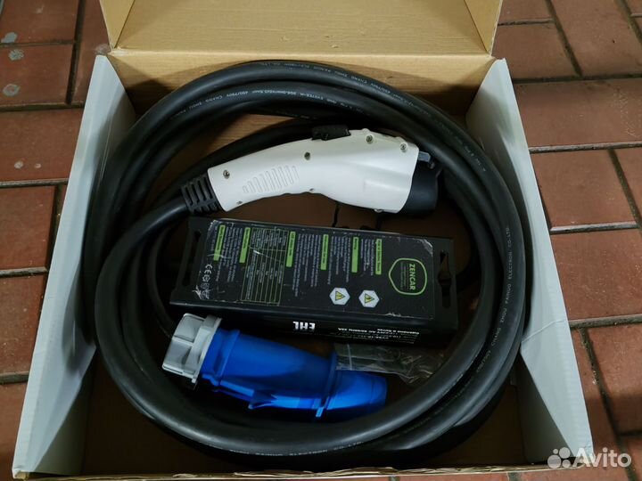 Зарядное устройство zencar type1 32А 7.5м