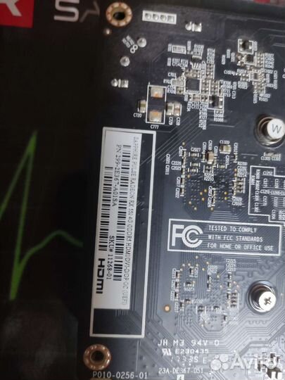 Видеокарта rx550 4g gddr5