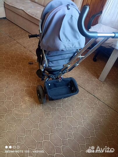 Детский велосипед с родительской ручкой