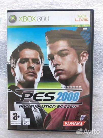 Pro Evolution Soccer (PES) 2008 (Xbox 360)