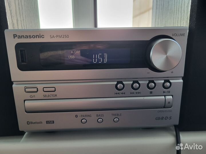 Мини музыкальный центр Panasonic-SA-PM250