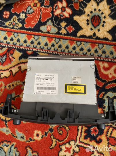 Штатная магнитола toyota rav 4