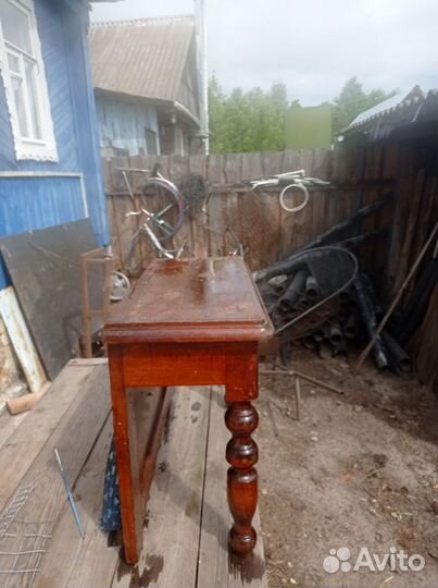 Старинная Тумба с зеркалом