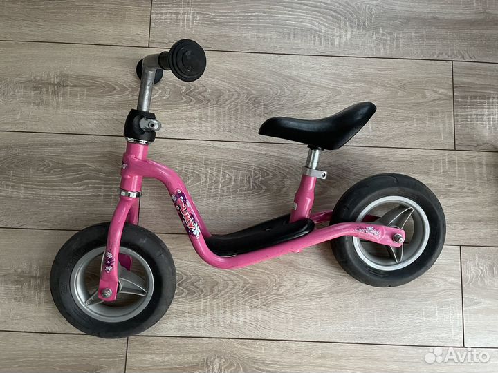 Розовый беговел puky lr m