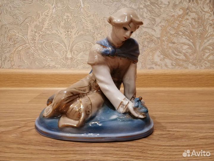 Иван царевич с лягушкой 5000 (Гжель)