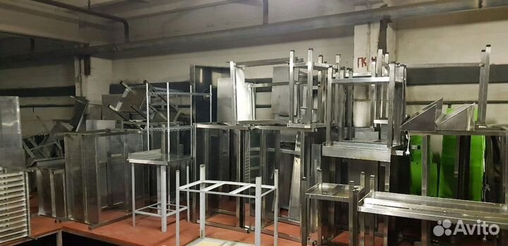 Нейтральное оборудование, столы, стеллажи, полки