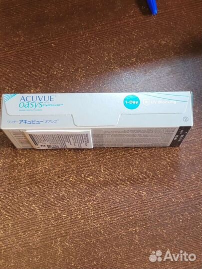 Линзы acuvue oasys