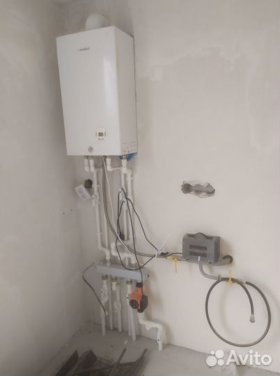 Сантехник, отопление, теплый пол, установка насоса