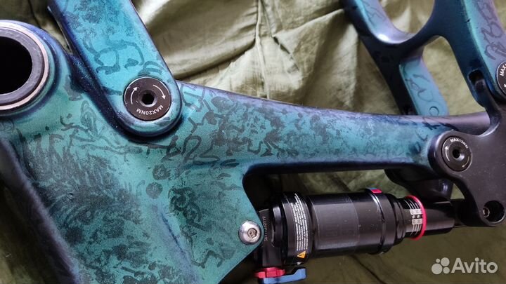 Рама велосипеда 29 двухподвес карбоновая мтб