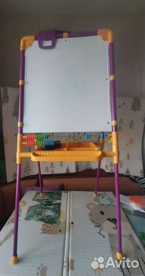 Доска мольберт магнитная для рисования