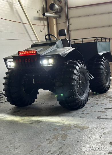 Квадроцикл переломка Grizzly (Снегоболотоход)