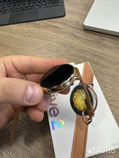 Samsung Galaxy Watch Active 2 44m gold Сталь