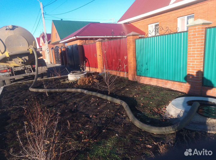 Ассенизаторские услуги. Откачка. Септик. Шамбо