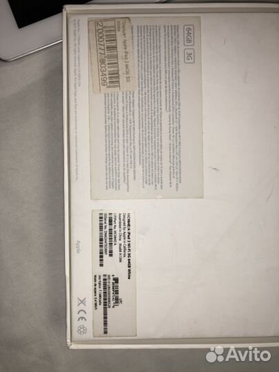 iPad 2 wi-fi,3g 64 gb