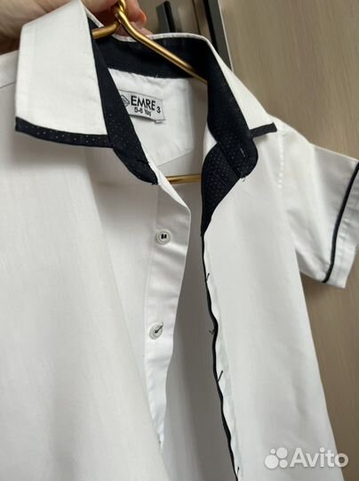 Рубашки школьные для мальчика 120-156