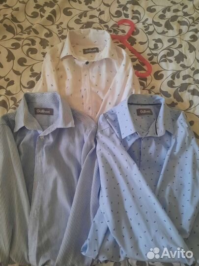 Рубашка подростковая для мальчиков