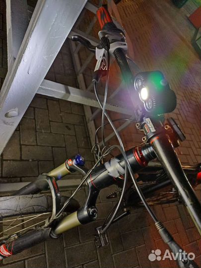 Велофонарь передний диодный