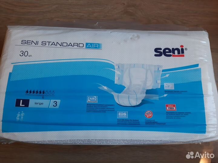 Памперсы для взрослых seni 3