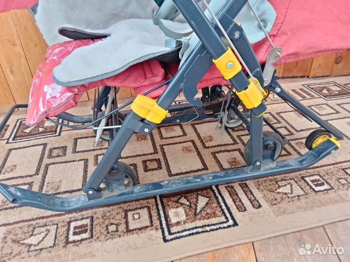 Детские санки коляска бу