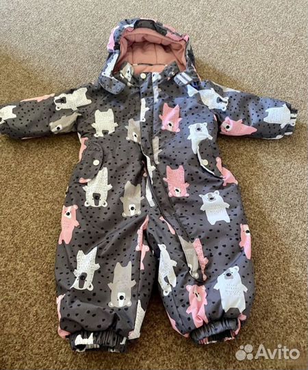 Комбинезон зимний для девочки