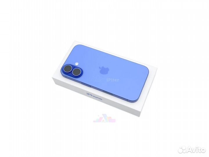 Новый iPhone 16 128Gb Ultramarine (Ультрамарин) Nano-sim + eSim