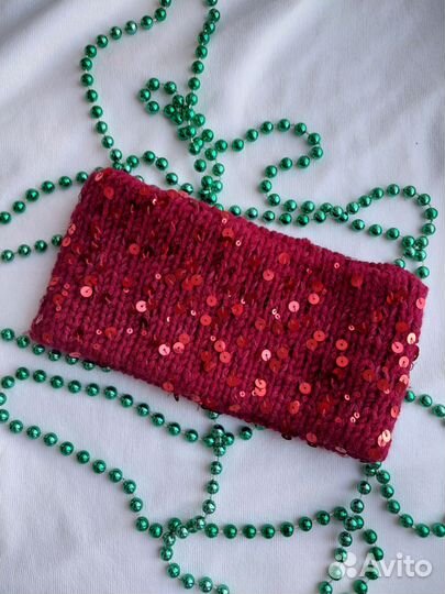 Повязка с пайетками