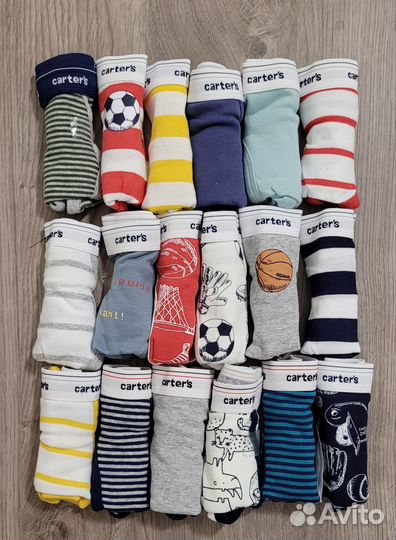 Новые трусики Картерс р.2/3, 4/5, 6/7, 8, 10/12лет