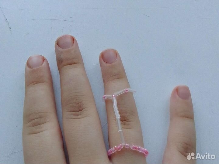 Кольцо из бисера