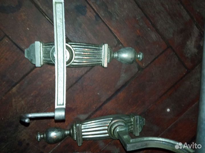 Винтажный набор литьё металл интерьерный телефония