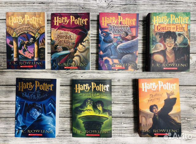 Harry Potter The Complete Series набор из 7 книг