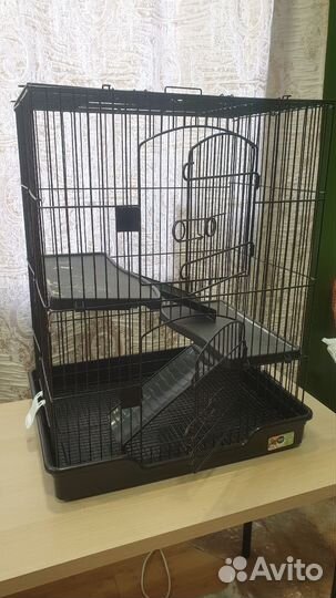 Клетка для грызунов с аксессуарами