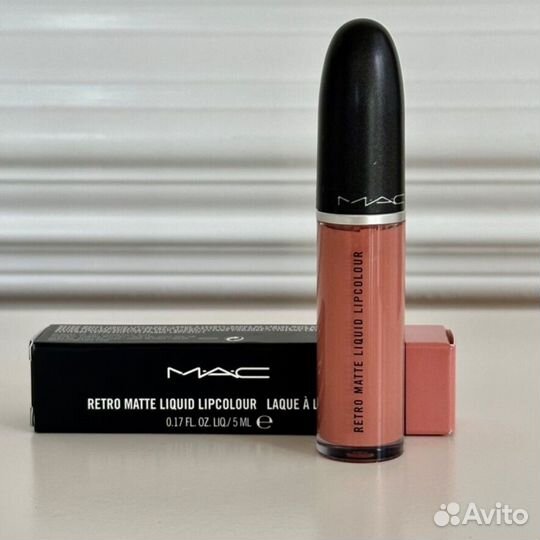 Жидкая матовая помада MAC 107 lady be good