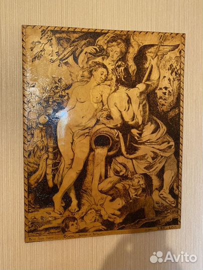 Картины на дереве