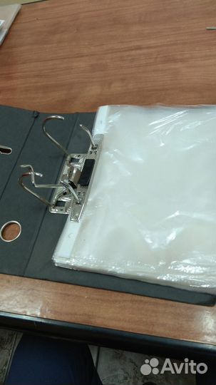 Папка-регистратор 70 мм А5 6 шт с файлами