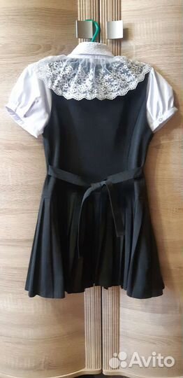 Школьная форма для девочки серая