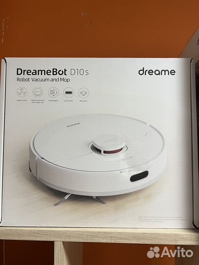 Робот пылесос xiaomi dreame d10 s белый (global)