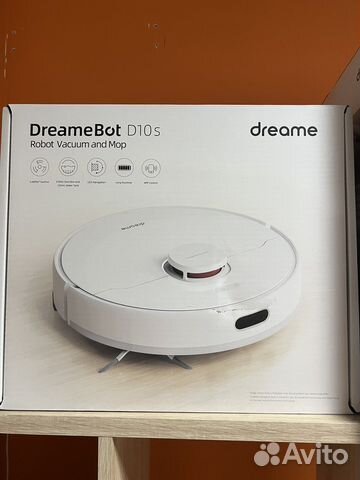 Робот пылесос xiaomi dreame d10 s белый (global)