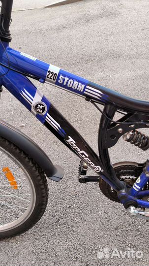 Велосипед горный Top Gear Storm 220 24 колеса