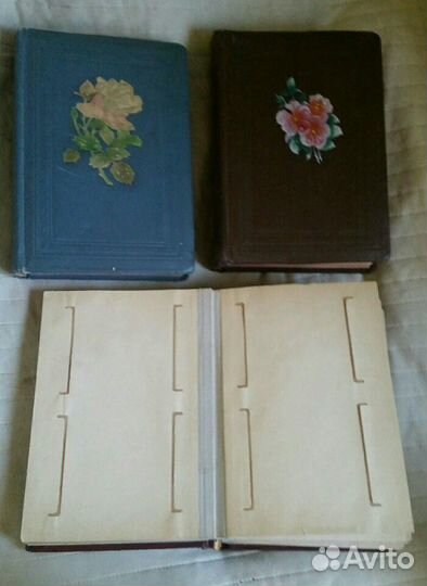 Винтажный альбом для фото 1953г 8 разных
