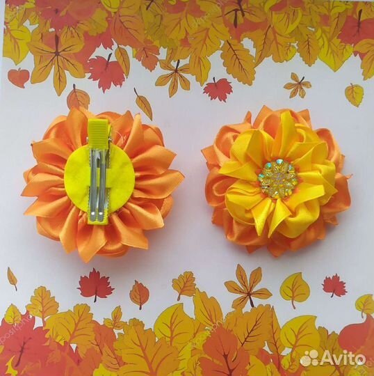 Бантики,заколки ручной работы