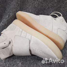 Adidas tubular invader strap hot sale white