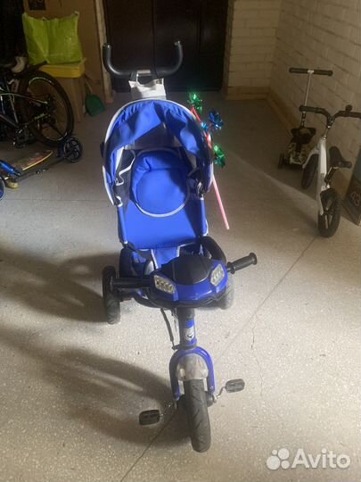 Детский трехколесный велосипед бу
