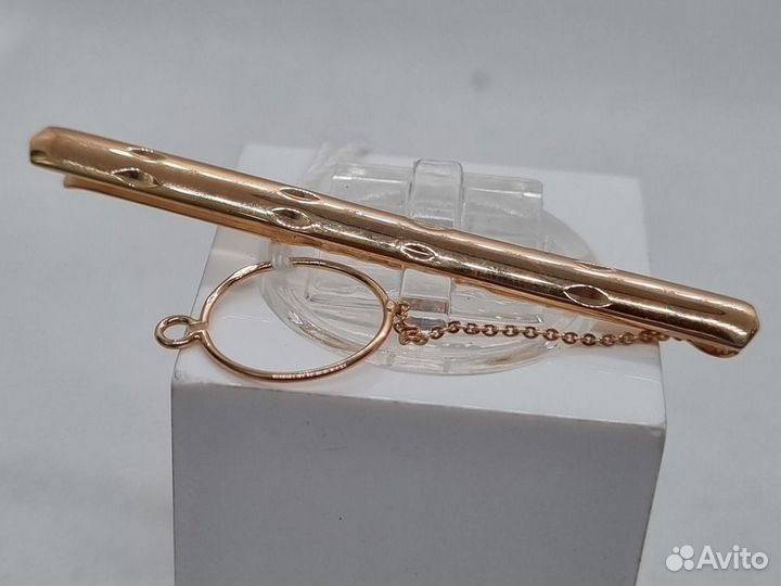 Зажим без камня для галстука 585 (Парк)