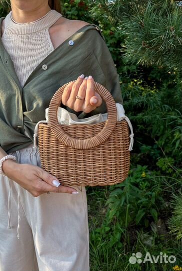 Плетёная сумка 