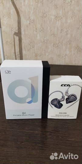 Плеер + наушники,Shanling Q1, CCA -CSN