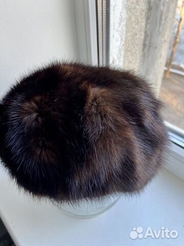 Берет женский норковый