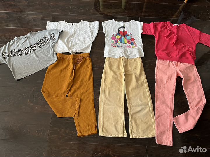 Брендовая летняя одежда на 6-7 лет