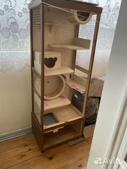 Домик для шиншиллы