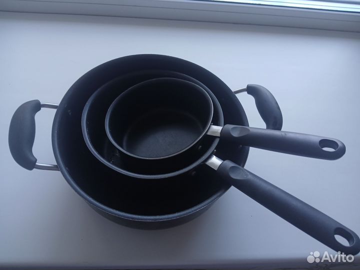 Кастрюли икеа kvallsward IKEA +direkt посуда набор