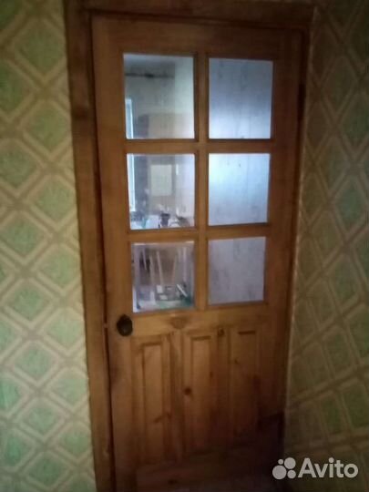 Двери из массива сосны бу